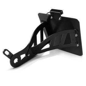 Seitlicher Kennzeichenhalter passend für Yamaha XV 535/ 1100 Virago Craftride schwarz DPLB