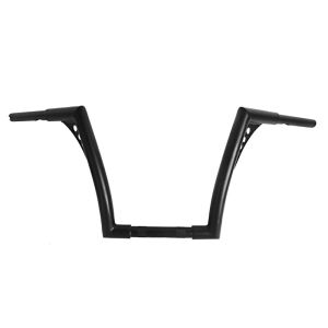 Lenker mit TÜV Teilegutachten Ape Hanger Fat B2 1-1/4" Höhe 12" passend für Harley Davidson Craftride Schwarz