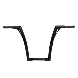 Lenker Ape Hanger Fat B2 1-1/4" Höhe 16" passend für Harley Davidson von Craftride Schwarz