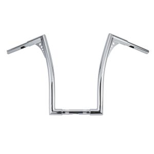 Lenker Ape Hanger Fat B2 1-1/4" Höhe 18" passend für Harley Davidson Sportster 883 Custom/ Hugger Craftride chrom
