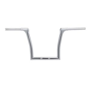 Lenker Slashed Fat 1-1/4" Höhe 14" passend für Harley Davidson von Craftride Chrom