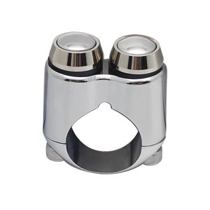 Lenkertaster mit 2 Tastern passend für 1" Lenker Craftride Switch chrom