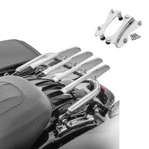Gepäckträger und Montagekit für Harley Davidson Street Glide 14-20 Craftride XB chrom_1