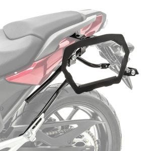 Support valises laterales compatible avec Honda NC 750 X / S 14-20 Bagtecs SLP p. coffres et sacoches