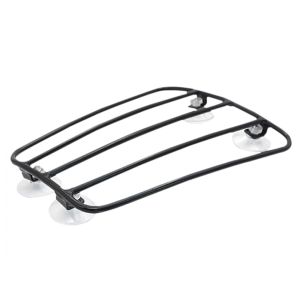 Motorrad Gepäckträger passend für Kraftstofftank mit Saugnäpfen Gepäckbrücke Craftride GK1 schwarz