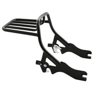 Porte-Bagages arrière adapté pour Harley Davidson Sport Glide 18-24 Craftride LR12 noir