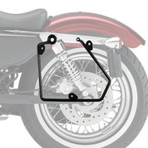 Satteltaschenhalter passend für Harley Davidson Sportster 95-15 links Abstandshalter SHL Craftride
