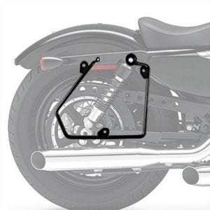 Satteltaschenhalter passend für Harley Davidson Sportster 95-15 rechts Abstandshalter SHL Craftride
