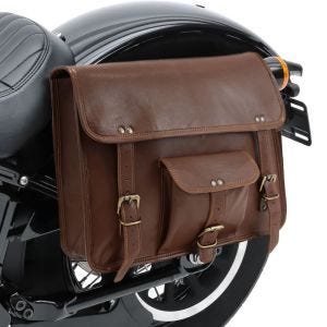 Motorrad Satteltasche Craftride SV7 Vintage Tasche 12Ltr in braun_1