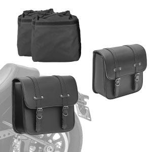 Set 2x Sacoche Cavalière + sac interieur compatible avec Kawasaki Vulcan S / W 800 / 650 Craftride RNO