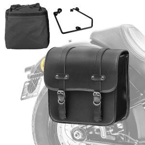 Set Satteltasche + Halter für Honda Rebel 500 17-21 Craftride RNO-R rechts_1