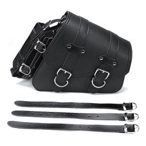 Sacoche cavalière compatible avec moto custom Standard SB5 Craftride droite noir CB30673