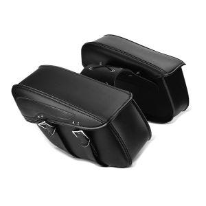 Überwurf Satteltaschen für Chopper Cruiser Retro Craftride VH5 schwarz_1