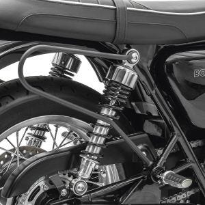 Satteltaschenhalter passend für Triumph Bonneville T120 / T100 16-24 Abstandhalter Craftride AH1 schwarz DPLB