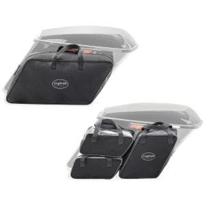 Koffer Innentaschen passend für Harley Davidson Street Glide 2024 Craftride HT4