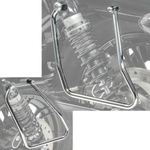 Satteltaschenhalter für Harley-Davidson Sportster 04-20 chrom_0