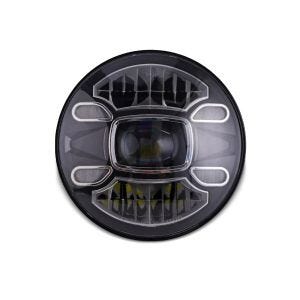 Phare LED Craftride F7 LED 7" pouces compatible avec Harley Davidson