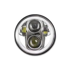 Phare LED 5,75" compatible avec Harley Davidson M18 Feux avant chrome