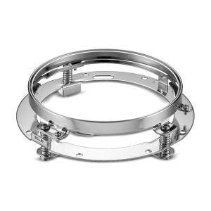 Montagering 7" Scheinwerfer passend für Harley Davidson Road King Classic 98-13 Craftride chrom