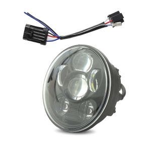 Hauptscheinwerfer LED 5,75 Zoll mit Adapter H4 auf H13 passend für Harley Davidson Craftride schwarz
