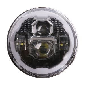 Hauptscheinwerfer passend für Harley Davidson Craftride M91 LED Frontscheinwerfer 7" Zoll
