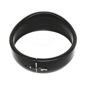 Scheinwerfer Ring 5,75" passend für Harley Davidson Sportster 883 Hugger / Iron Lampenring Zierring SR1 Craftride schwarz