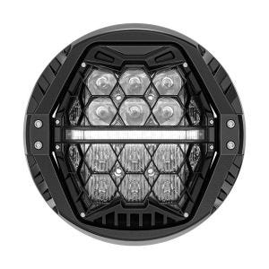 Hauptscheinwerfer passend für Harley Davidson Freewheeler 14-24 Craftride BF5 LED Frontscheinwerfer 7" schwarz