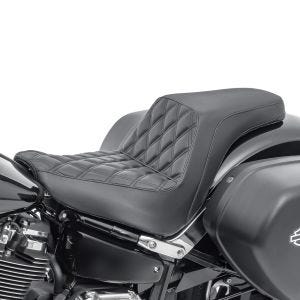 Selle Biplace compatible avec Harley Davidson Sport Glide 18-24 Craftride SP4B