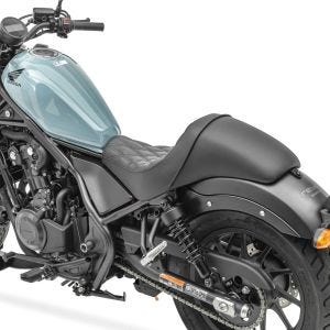Selle solo Gel compatible avec Honda Rebel 500 17-24 Craftride RS2G Monoplace DPLB1
