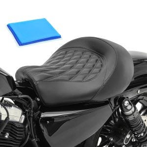 Gel Solo Sitz passend für Harley Davidson Sportster 10-20 Craftride GR3G Sitzbank schwarz