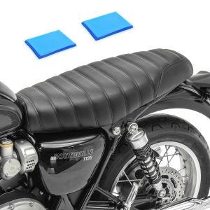Gel Sitzbank passend für Triumph Bonneville T120 16-24 Komplettsitzbank Craftride VK2G Tuck'N Roll