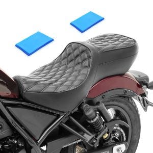 Doppel Sitzbank Gel passend für Honda Rebel 1100 CMX 21-24 Duo Sitz Craftride XB6