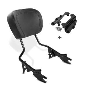 Sissy Bar compatible avec Harley Davidson Street Glide 09-13 Craftride incl. kit fixation noir