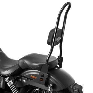 Sissybar compatible avec Harley Davidson Dyna Low Rider 2006-2017 Craftride Fast Rider-L noir