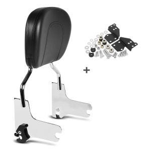 Sissybar compatible avec Harley Davidson Road King 97-08 Craftride Fast Driver-M chrome
