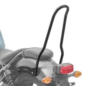 Sissy bar compatible avec Honda Rebel 500 CMX 17-24 Craftride Tampa noir