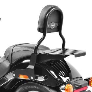 Sissy Bar CL Fix compatible avec Harley Davidson Sport Glide 18-24 porte bagages noir Craftride