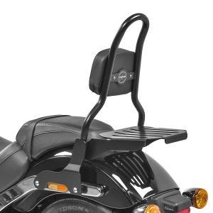 Sissy Bar CSM Fix compatible avec Harley Davidson Sport Glide 18-24 porte bagages noir Craftride