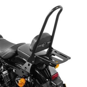 Sissy Bar avec Porte Bagages CSL compatible avec Harley Davidson Sportster 883 Iron 09-20 noir Craftride