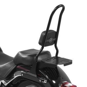 Sissy Bar CSXL Fix compatible avec Harley Davidson Fat Boy Special/ Lo 10-17 porte bagages noir Craftride