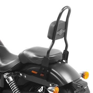 Sissy Bar CSM Fix passend für Harley Davidson Dyna Low Rider S 16-17 schwarz Craftride