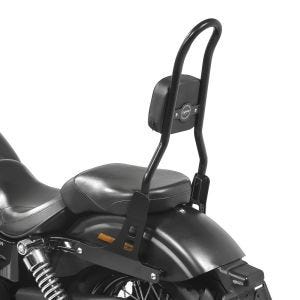 Sissy Bar CSL Fix passend für Harley Davidson Dyna Street Bob 09-17 schwarz Craftride