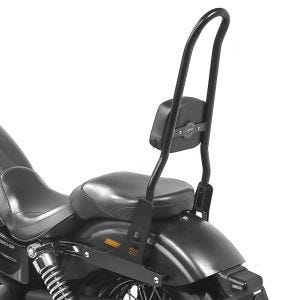 Sissy Bar CSXL Fix compatible avec Harley Davidson Dyna Low Rider S 16-17 noir Craftride