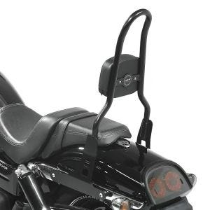 Sissy Bar CSL Fix compatible avec Harley Davidson Dyna Fat Bob 10-17 noir Craftride