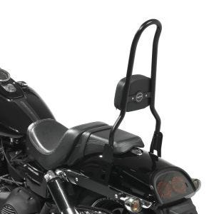 Sissy Bar CSXL Fix compatible avec Harley Davidson Dyna Fat Bob 10-17 noir Craftride
