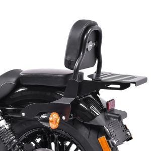 Sissy Bar CSS Fix compatible avec Harley Davidson Sportster 04-20 porte bagages noir Craftride