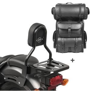 Sissybar CL3 + Hecktasche LX für Suzuki Intruder M 1800 R / R2 06-17 mit Gepäckträger Craftride_1
