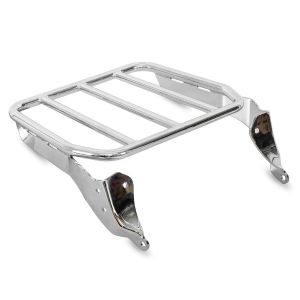 Porte Bagages p. Sissy Bar compatible avec Harley Davidson Softail Sport Glide 18-24 chrome Craftride DPLB