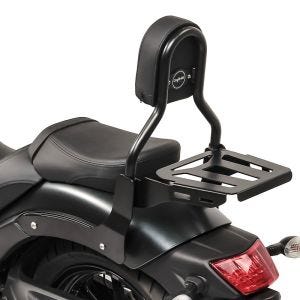 Sissy Bar CL3 compatible avec Kawasaki Vulcan S / Café 15-24 porte bagages noir Craftride
