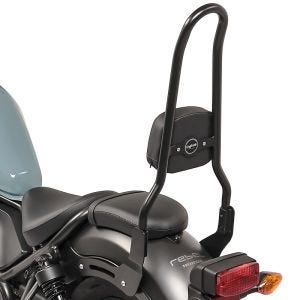 Sissy Bar XL3 compatible avec Honda Rebel 500 CMX 17-24 noir Craftride